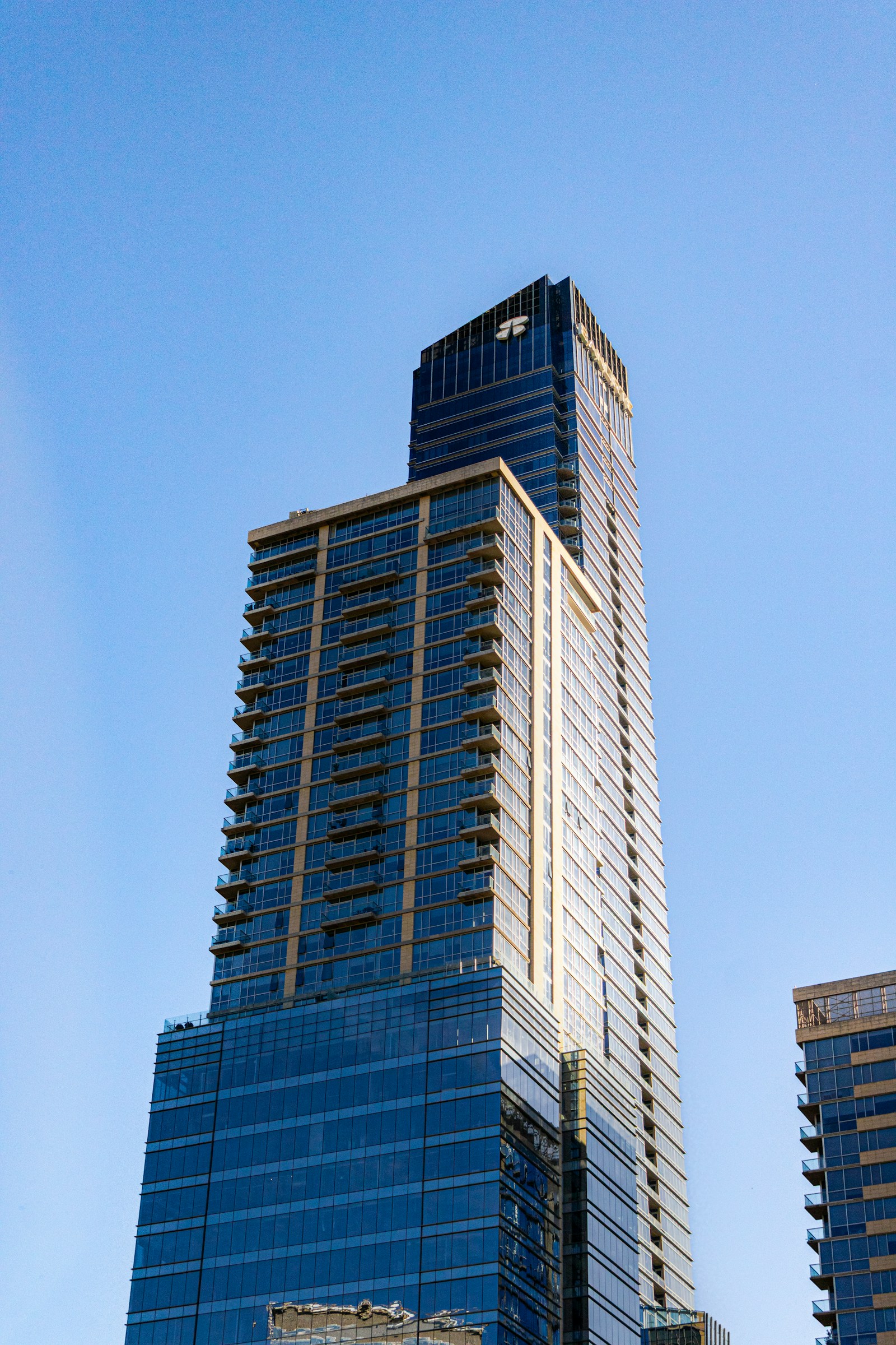 Modern skyscraper in Monterrey, Mexico